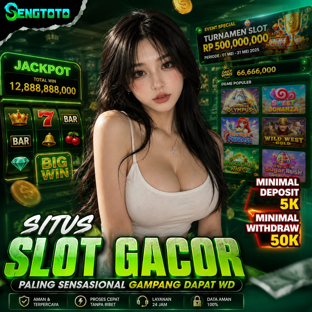 SENGTOTO » Situs Slot Gacor Paling Sensasional Gampang Dapat WD
